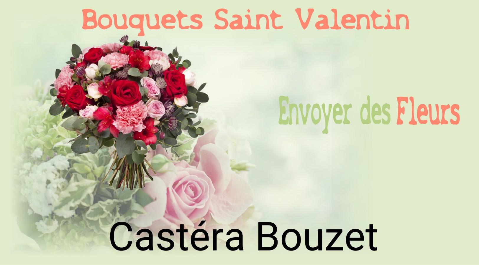 Roses de Saint-Valentin livrées à Castéra-Bouzet